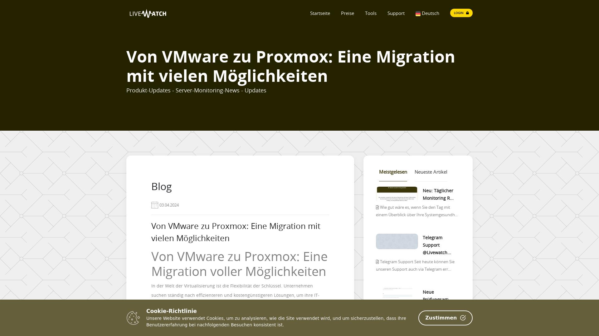 News - Von VMware zu Proxmox: Eine Migration mit vielen Möglichkeiten