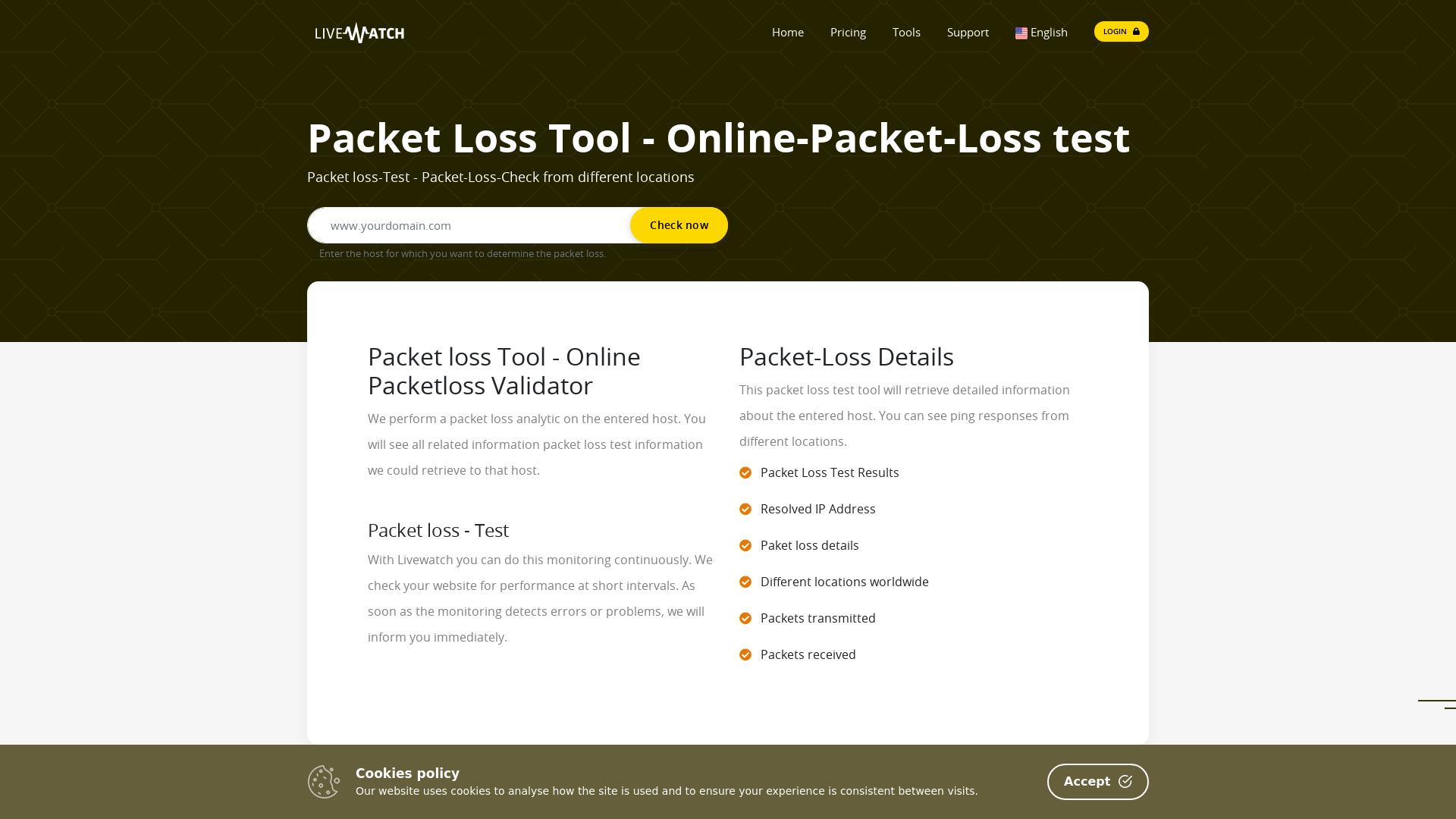 Packet Loss Test Packetloss validation, Packetloss online check