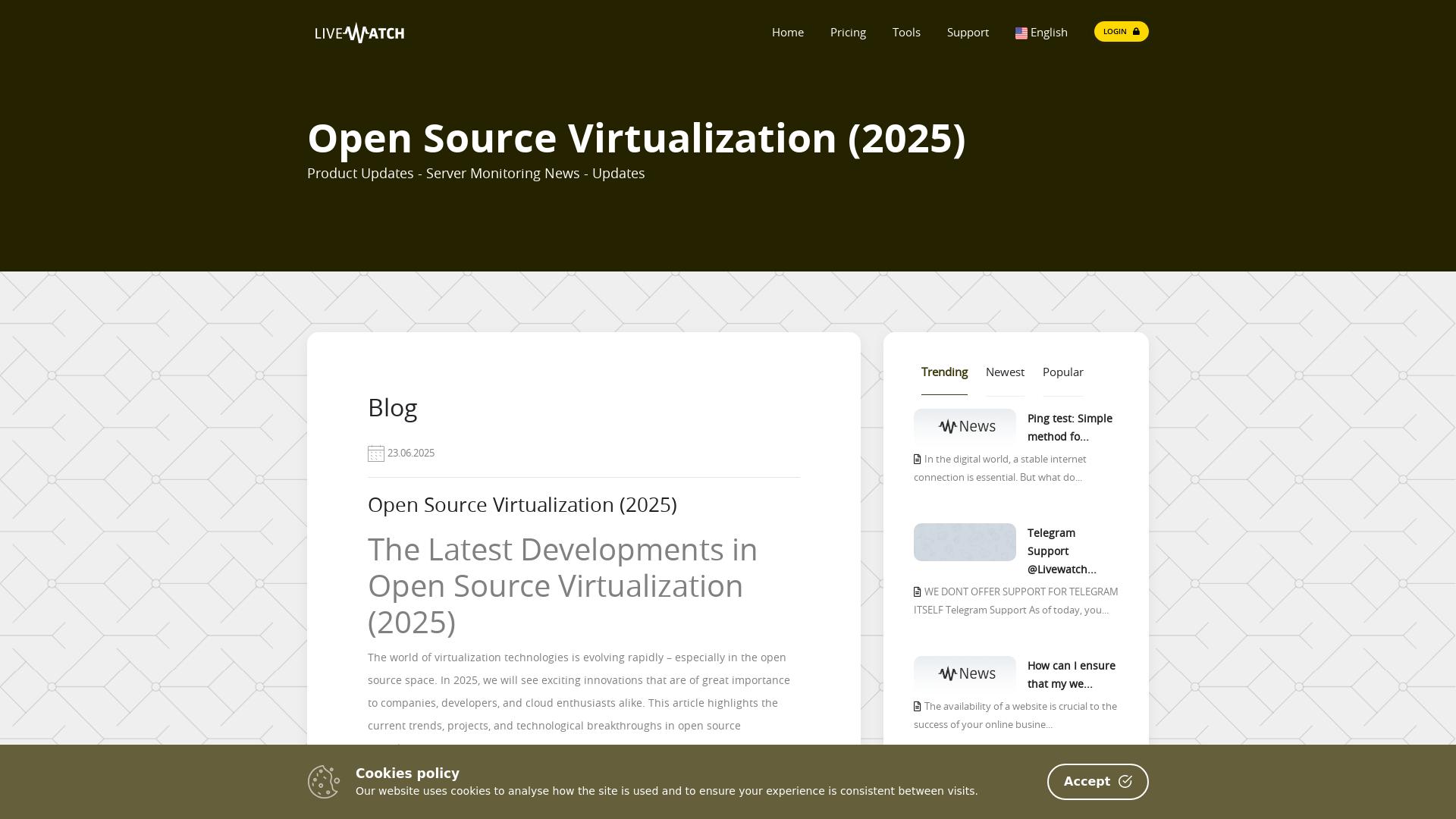 News - Open Source Virtualization (2025)