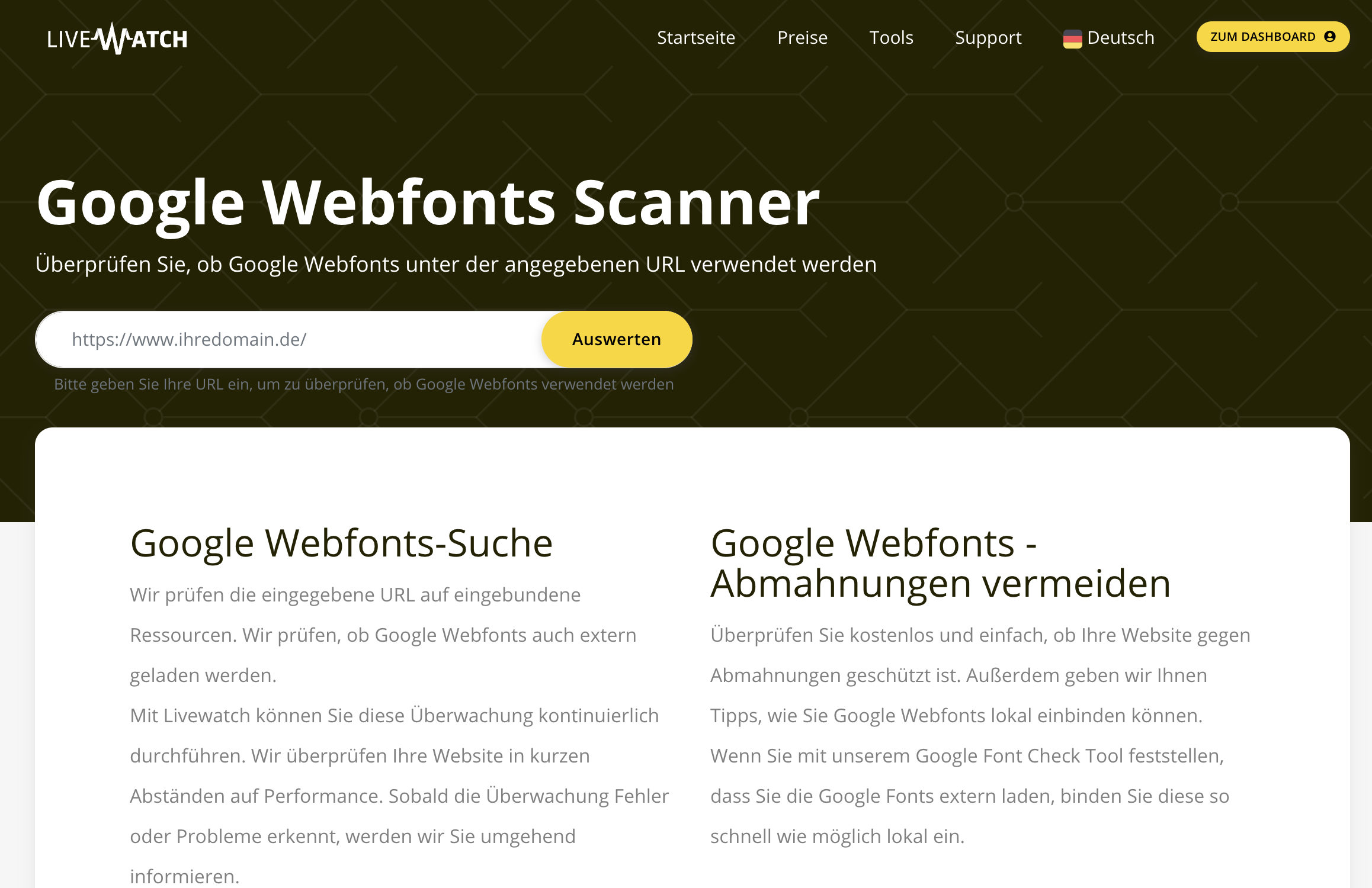 Webfonts Check